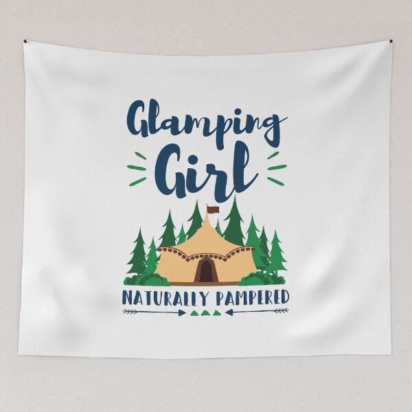 Item preview, Glamping Girl Glam Camping Women designed and sold by jaygo.