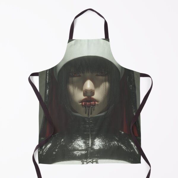Item preview, goth nun designed and sold by CursedbyLilith.