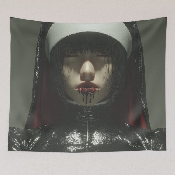Item preview, goth  nun designed and sold by CursedbyLilith.