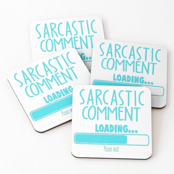 Item preview, Sarcastic phrases designed and sold by Pixel Dynamo.