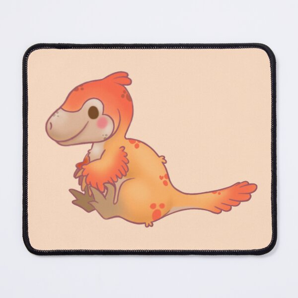 Item preview, Velociraptor dinosaur, cute baby dinosaur designed and sold by VraptorDoodles.