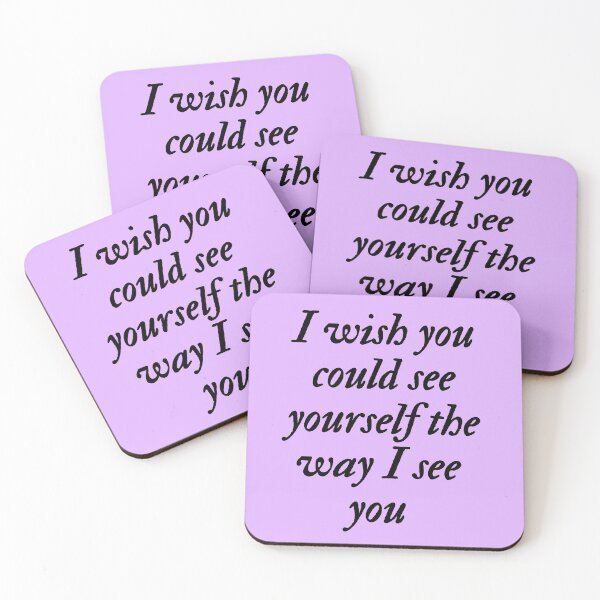 Item preview, I Wish You Could See Yourself - The Love Hypothesis designed and sold by HuesMeows.