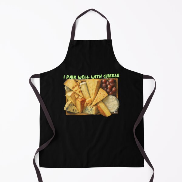 Item preview, I Pair Well With Cheese Shirt | Cheese Lover Gift | Foodie Art Tee | Wine & Cheese Funny Saying | Painted Cheese Pun Tote Mug Print designed and sold by smolburndesign.