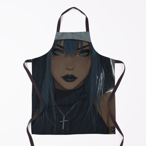 Item preview, goth nun designed and sold by CursedbyLilith.