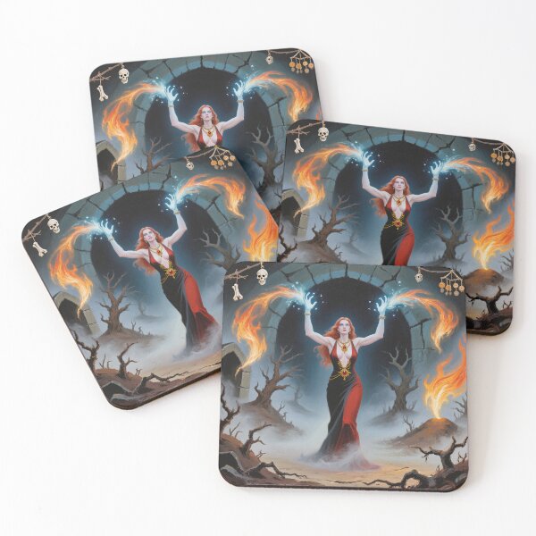 Artikelvorschau, Die Zauberin und Hexe der wilden Moore entworfen und verkauft von Vintage Designs +.