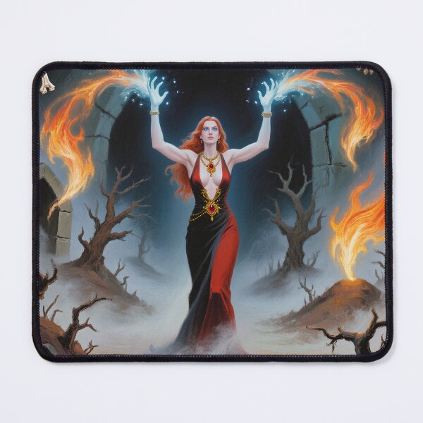 Item preview, The Sorcerer Witch of the wild moors designed and sold by Vintage Designs +.