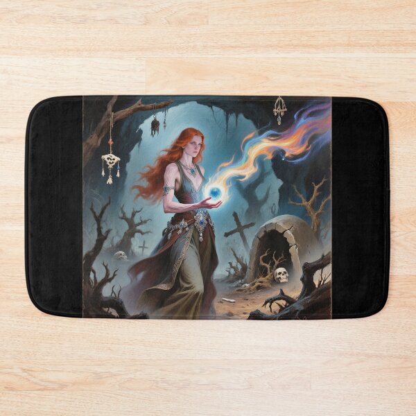 Item preview, The Sorcerer Witch of the wild moors designed and sold by Vintage Designs +.