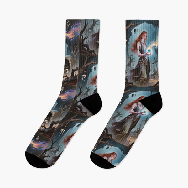 Item preview, The Sorcerer Witch of the wild moors designed and sold by Vintage Designs +.