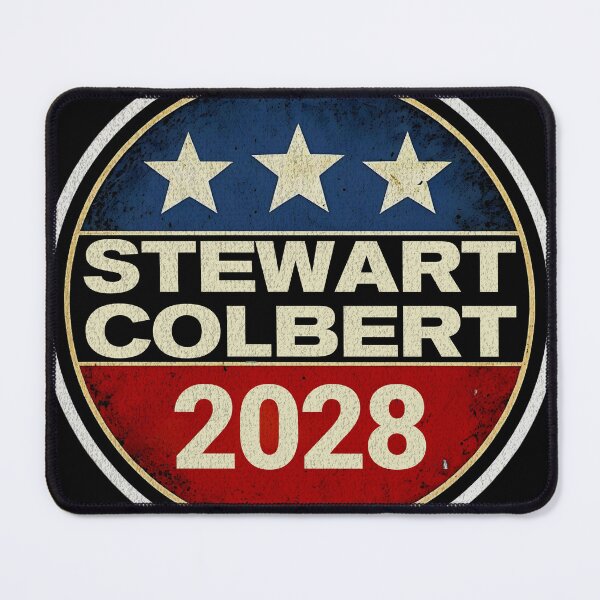 Item preview, Stewart Colbert 2028 Presidential Election Badge designed and sold by zptees.