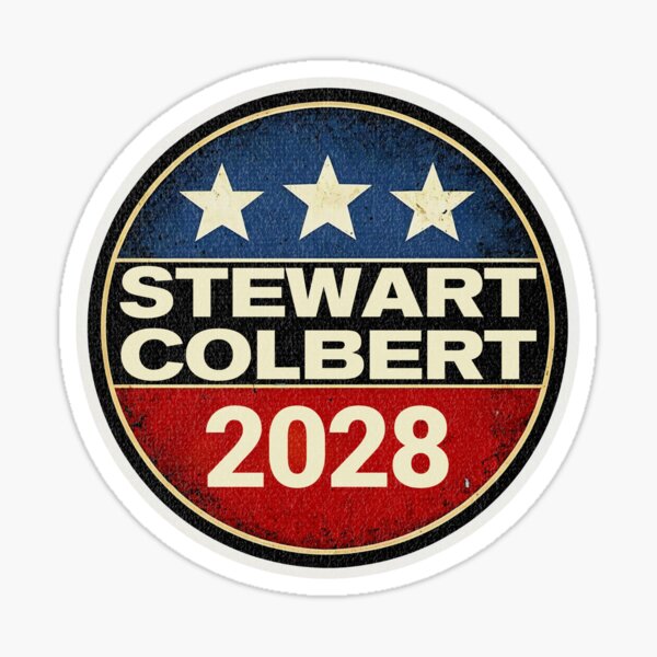 Item preview, Stewart Colbert 2028 Funny Retro 2028 Presidential Election Vintage designed and sold by zptees.