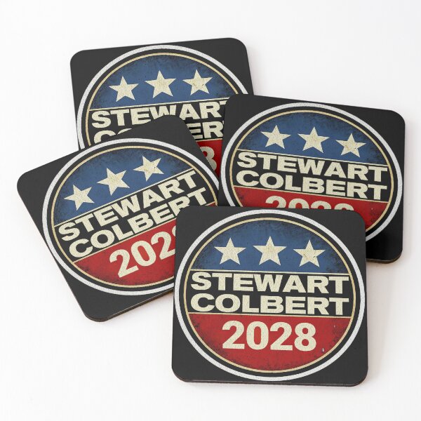 Item preview, Stewart Colbert 2028 Presidential Election Badge designed and sold by zptees.