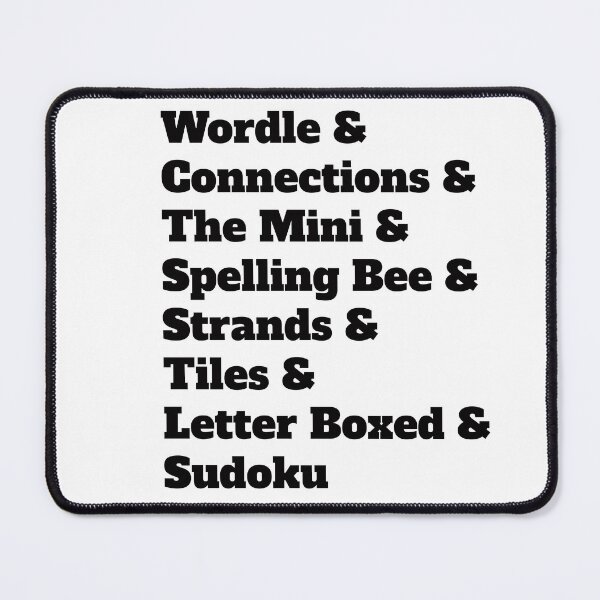 Item preview, New York Times Games  designed and sold by Brentgw11.