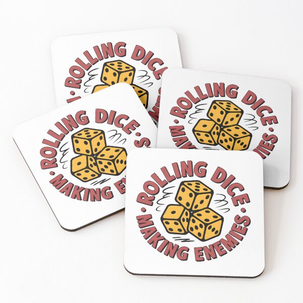 Item preview, Rolling dice, Making Enemies. designed and sold by wuubby.