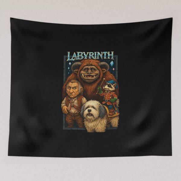 Item preview, Labyrinth Movie designed and sold by Le-Freak.