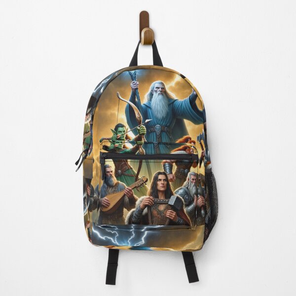Item preview, 'The Dungeon Party' fantasy illustration designed and sold by Vintage Designs +.