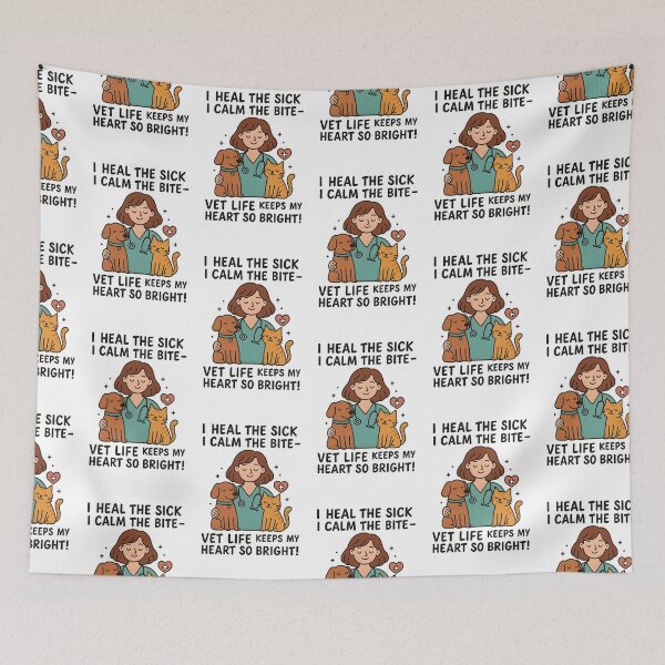 Item preview, Vet life - keeps my heart so bright  designed and sold by Bettybee00.