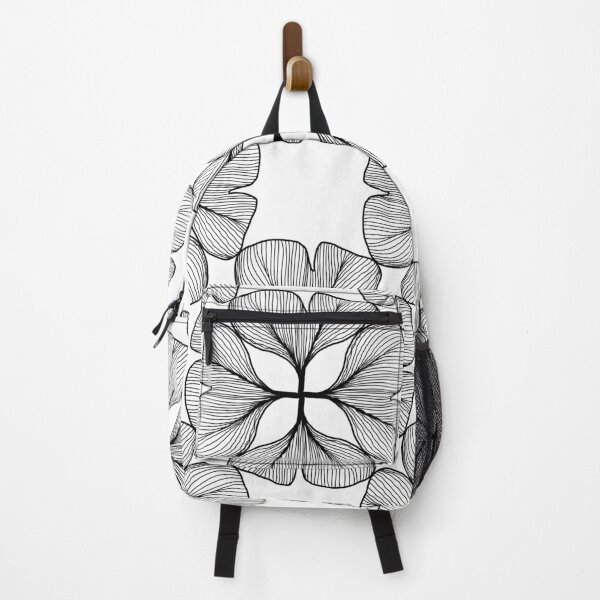 Item preview, Black and White Hand-Drawn Floral Pattern designed and sold by Onulodesign.