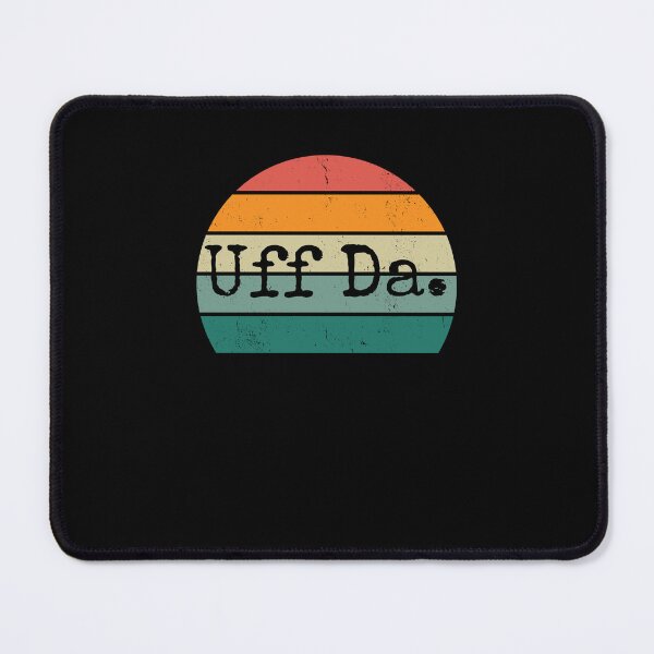Item preview, Uff Da. Funny Midwestern saying Minnesota saying retro sun designed and sold by snowry.