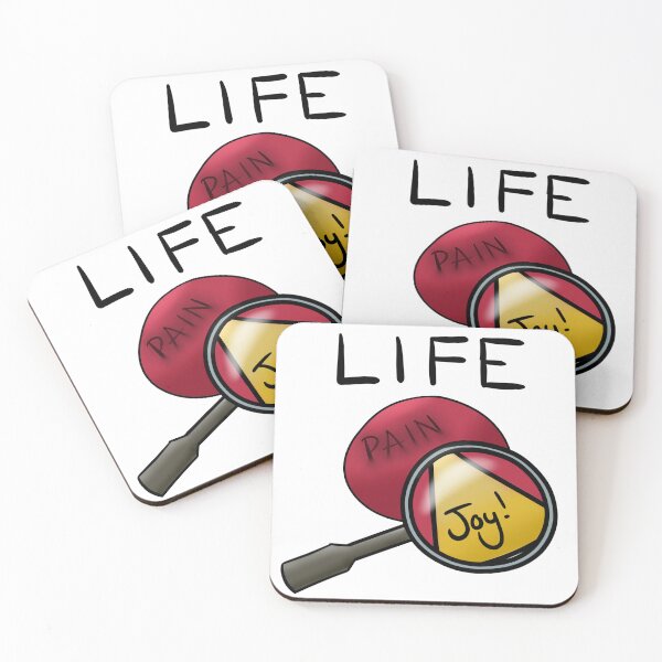 Item preview, Life is Pain and Joy designed and sold by Blobofdoom.