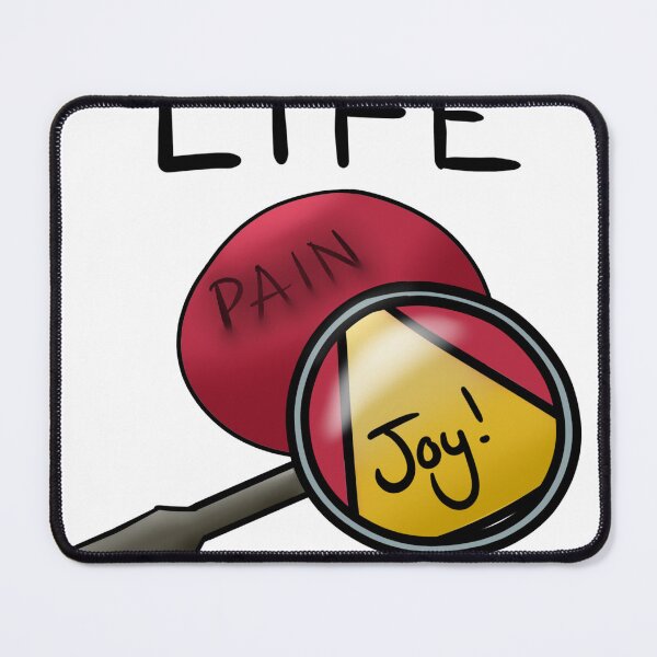 Item preview, Life is Pain and Joy designed and sold by Blobofdoom.
