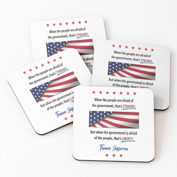 Item preview, Tyranny VS Liberty: Thomas Jefferson designed and sold by BogaanDesigns.