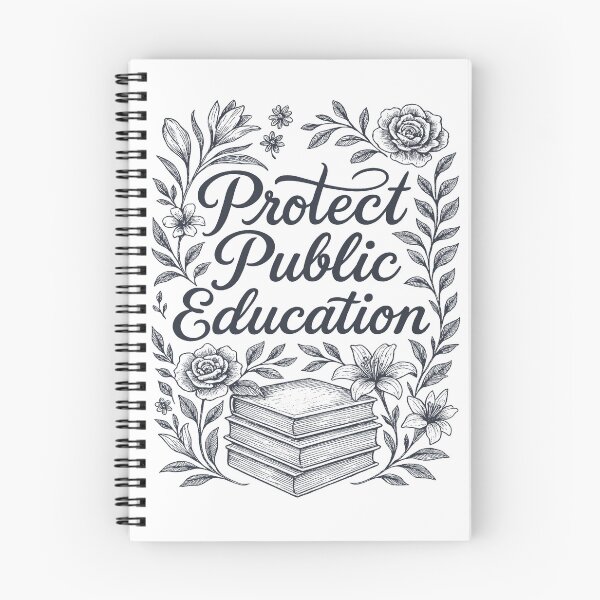 Item preview, Protect Public Education - Vintage Floral designed and sold by BeansterNL.