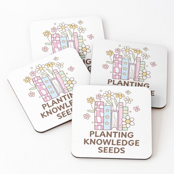 Item preview, Planting Knowledge Seeds School Teacher designed and sold by Comfy Creations.