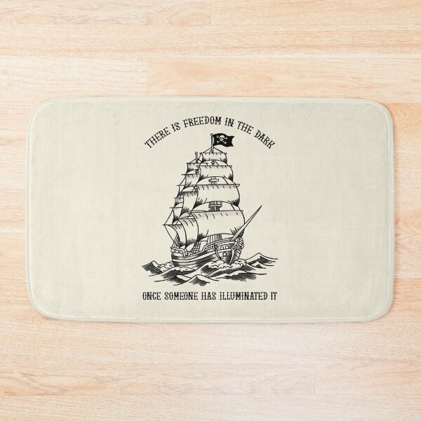 Item preview, Pirate Ship – Freedom In The Dark (Black Sails) designed and sold by byebyesally.