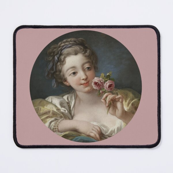 Item preview, Rococo art, Girl with Roses designed and sold by tarotstarostina.