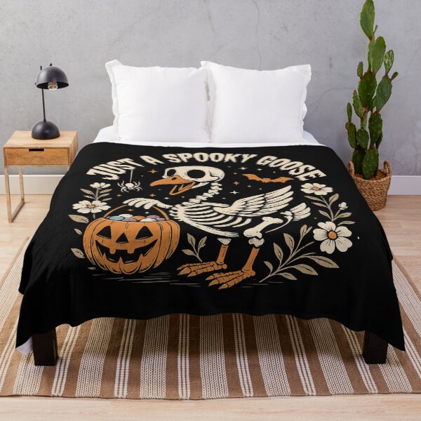 Item preview, Just a Spooky Goose Skeleton Halloween Funny Women Girls designed and sold by clothesy7.
