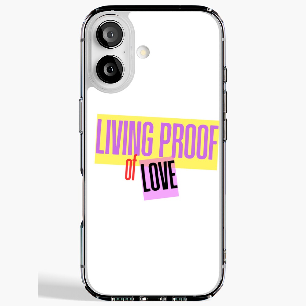 Living proof of love Sticker