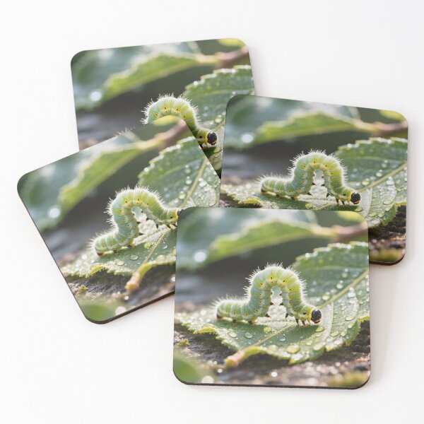 Item preview, Cute Green Caterpillar designed and sold by Vintage Designs +.