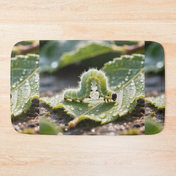 Item preview, Cute Green Caterpillar designed and sold by Vintage Designs +.