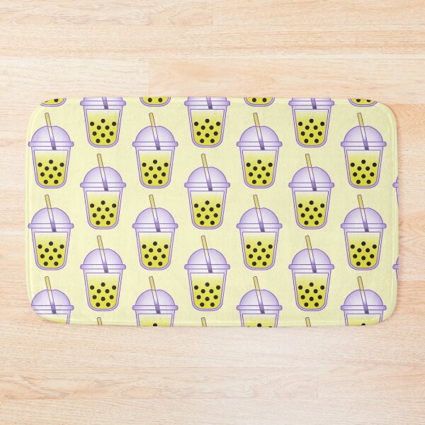Item preview, Boba Tea Drink - Yellow/White/Purple/Black - Nonbinary Pride Colours designed and sold by SChristineBrink.