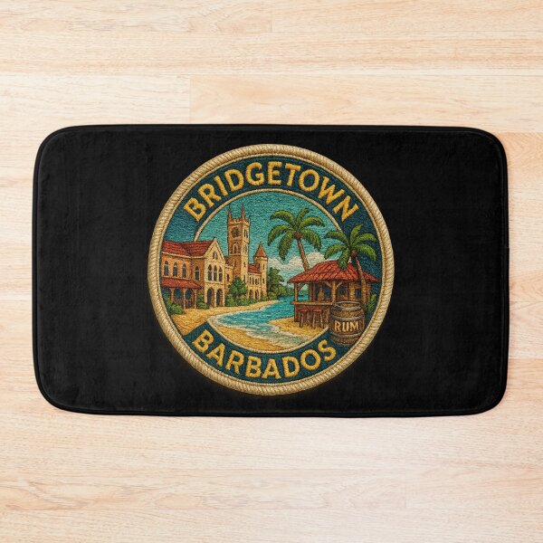 Item preview, Bridgetown Flair – Colorful Barbados designed and sold by Girih.