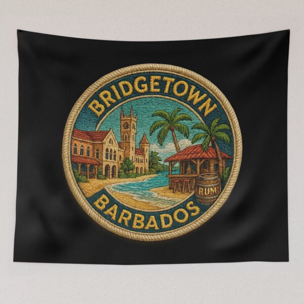 Item preview, Estilo de Bridgetown: Barbados con su colorido designed and sold by Girih.