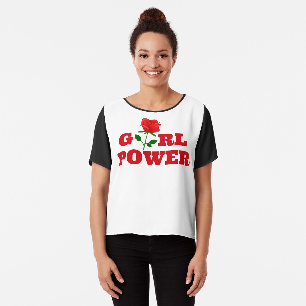 Girl power Chiffon Top