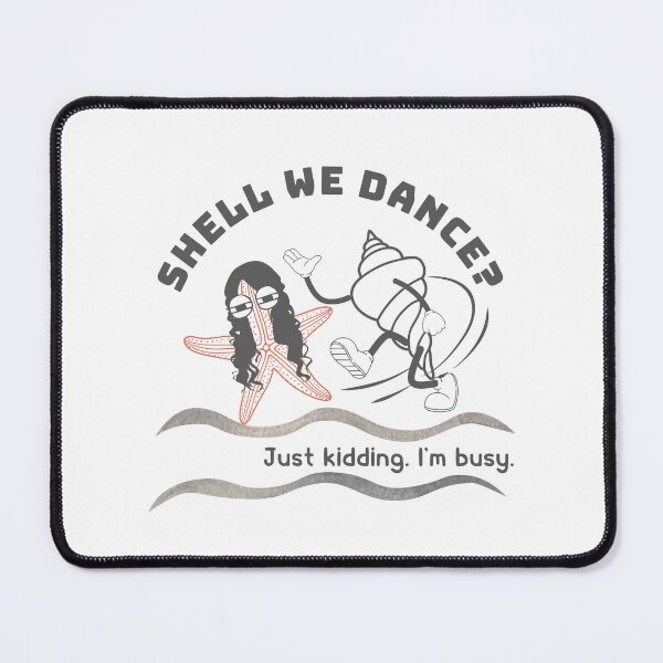 Item preview, Shell We Dance? Funny Anti-Social Beach T-Shirt designed and sold by bobparduephoto.