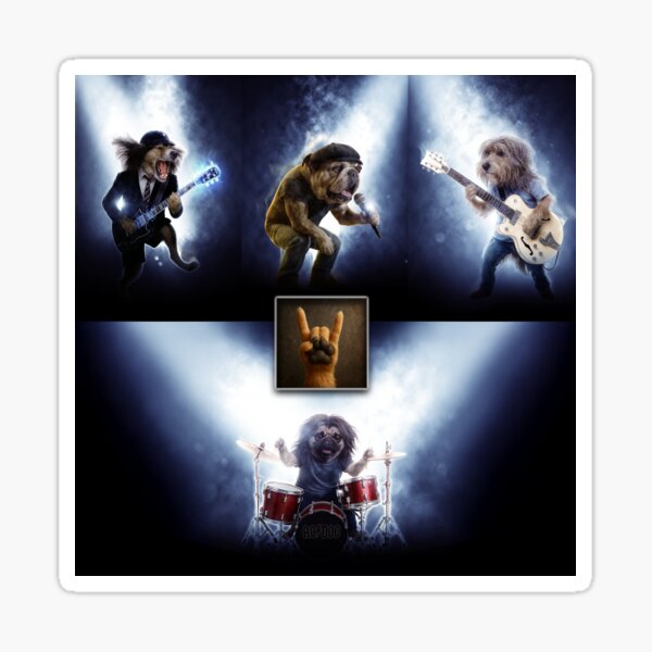 Item preview, AC/DOG – Dogs Rock the Stage designed and sold by Sabber-and-Swag.