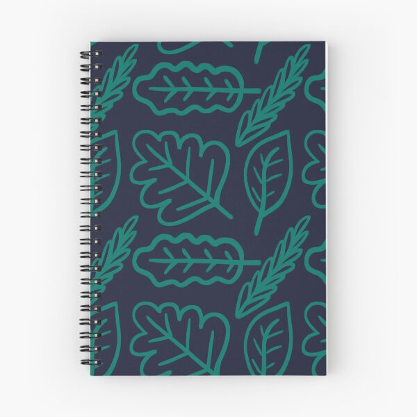 Aperçu de l'œuvre Feuilles bleu marine créée et vendue par CraftyElf.