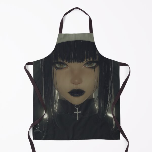 Item preview, goth nun designed and sold by CursedbyLilith.