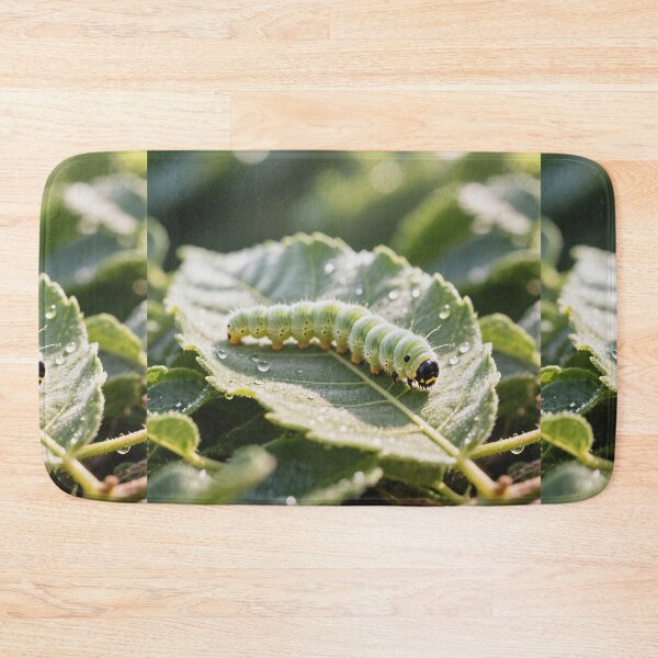 Item preview, Cute Green Caterpillar designed and sold by Vintage Designs +.