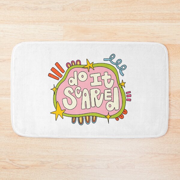 Item preview, Do It Scared Funky Doodle designed and sold by GraceMakes03.