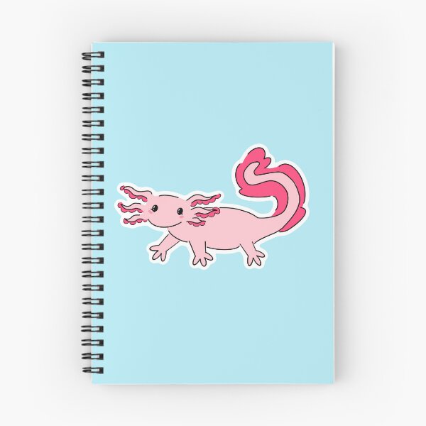 Item preview, Cute Axolotl with sparkly eyes designed and sold by Addi Does Art.