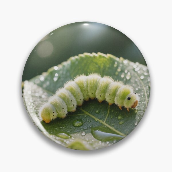 Item preview,  Cute Green Caterpillar designed and sold by Vintage Designs +.
