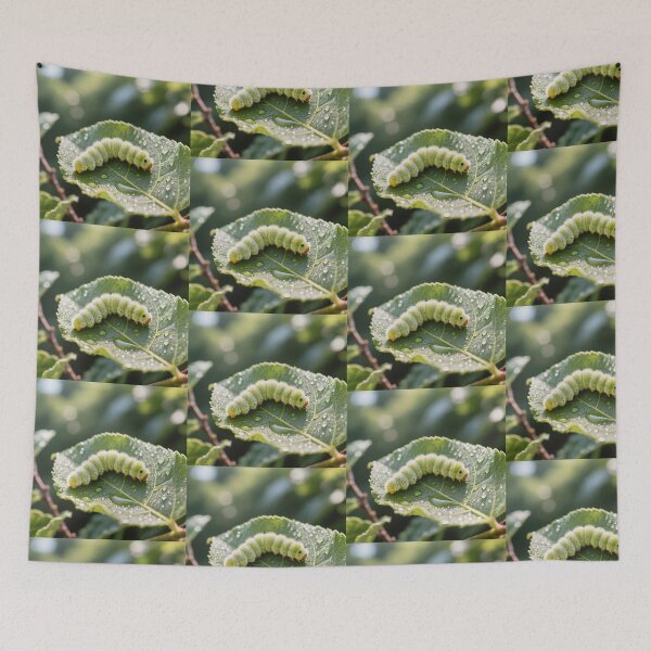 Item preview,  Cute Green Caterpillar designed and sold by Vintage Designs +.