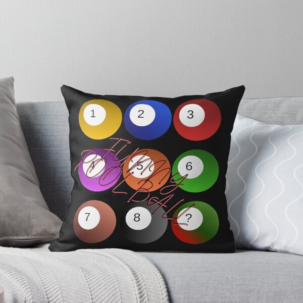 Item preview, Funny Pool Ball  designed and sold by KitPenetrator.