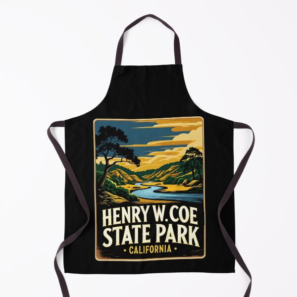 Item preview, A Vintage Illustration of Henry W. Coe State Park - California designed and sold by GoodOldVintage.