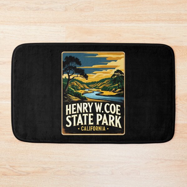 Item preview, A Vintage Illustration of Henry W. Coe State Park - California  designed and sold by GoodOldVintage.