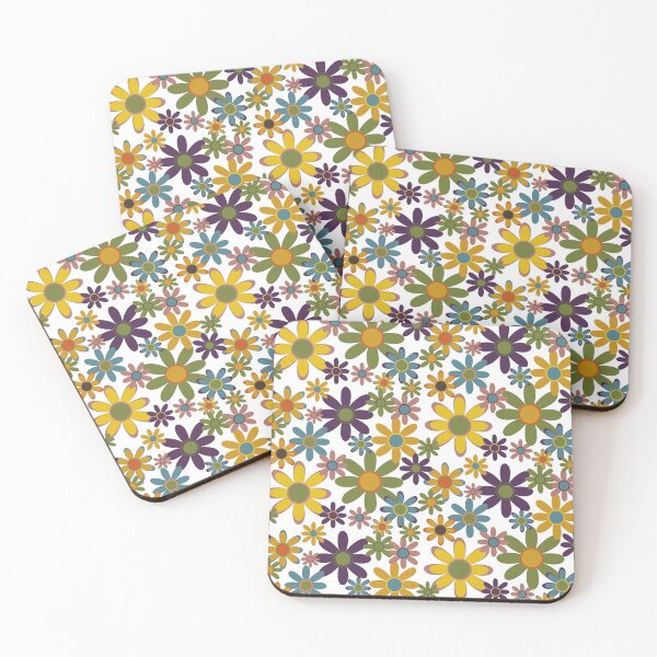Item preview, 1970s Inspired Retro Flowers designed and sold by Cherie Brunetti.